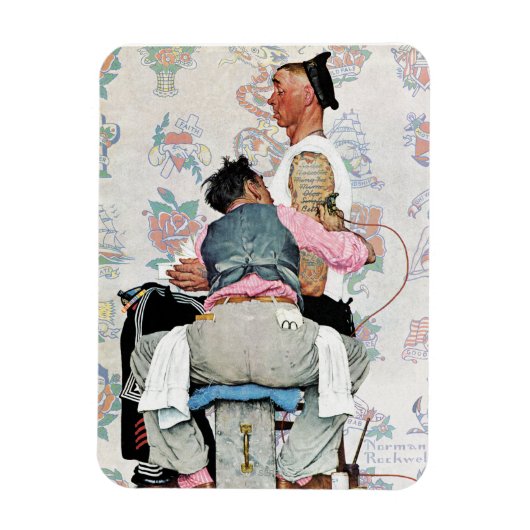 タトゥーアーティスト マグネット (縦)