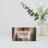 タトゥーアーティスト 名刺 (スタンド正面)