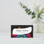 タトゥーアーティスト 名刺 (スタンド正面)