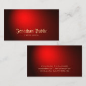 タトゥーアートアーティストオールドエレガントスタイルフォント 名刺 (正面/裏面)