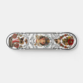 タトゥーアートスケートボード スケートボード (横)