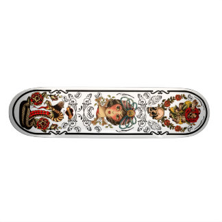 タトゥーアートスケートボード スケートボード