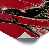 タトゥーカップル、イーグルレディーホースマンポスターレッド ポスター (角)