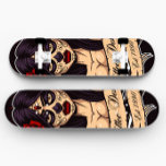 タトゥーガールスケートボード | Tattoo Girlスケートボード スケートボード<br><div class="desc">タトゥーガールスケートボード | Tattoo Girl Skateboard Deck – この宇宙カスタムスケートボードは星に愛する人のための素晴らしい贈り物を作る。</div>