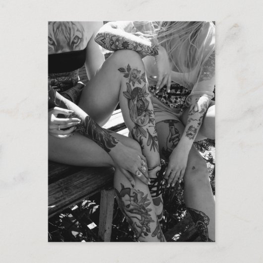 タトゥーガールズ ポストカード (正面)