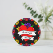 タトゥーグラフティアートスタイル結婚ズ 招待状 (スタンド正面)