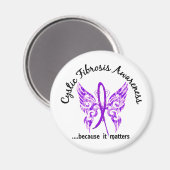 タトゥーグランジバタフライ6.1嚢胞性線維症 マグネット (正面/裏面)