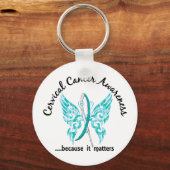 タトゥーグランジバタフライ6.1子宮頸がん キーホルダー (正面)