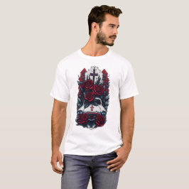 タトゥーゴシック十字架5 Tシャツ
