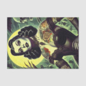 タトゥーゴシック女性 薄葉紙 (正面)