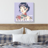 タトゥーサロン キャンバスプリント (インサイチュ (寝室))