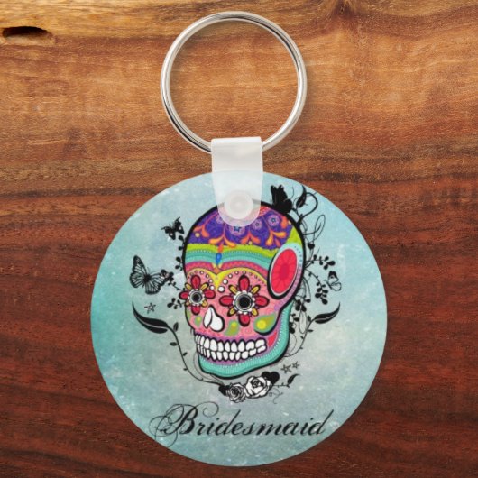 タトゥーシュガースカルブライデスメイドキーチェーン キーホルダー (正面)