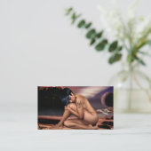 タトゥーショップ名刺 予約カード (スタンド正面)