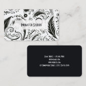 タトゥーショップ 名刺 (正面/裏面)