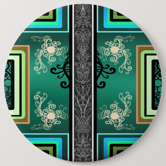 タトゥージェイドデザイン 缶バッジ (正面)