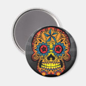 タトゥースカル マグネット (正面/裏面)