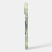 タトゥースタイルの天使 iPhoneケース (左側面)