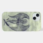 タトゥースタイルの天使 iPhoneケース (裏面横)