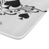 タトゥースタイルスクロールブラックスペードThunder_Cove カッティングボード (角)