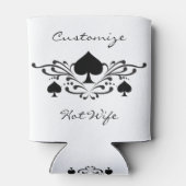 タトゥースタイルスパイラルブラックスペードThunder_Cove 缶クーラー (裏面)