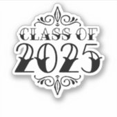 タトゥースタイル2025年卒業 シール (正面)