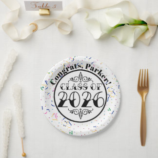 タトゥースタイル2026年卒業 ペーパープレート