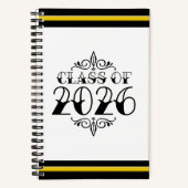 タトゥースタイル 2026年卒業 ノートブック (正面)