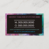 タトゥースタジオ/タトゥーアーティスト 名刺 (裏面)