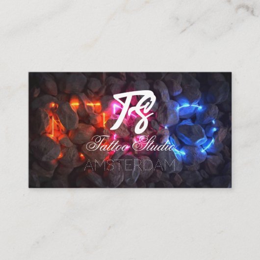 タトゥースタジオ 名刺 (正面)