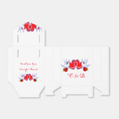 タトゥースワローハートとバラデザイン フェイバーボックス (折り畳みなし)