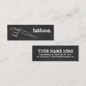 タトゥーチョーク スキニー名刺 (正面/裏面)