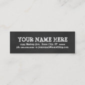 タトゥーチョーク スキニー名刺 (裏面)