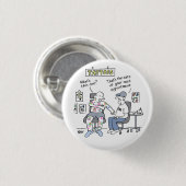 タトゥーテーマおもしろいタトゥー 缶バッジ (正面&裏面)