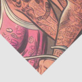 タトゥーバイクもしくは自転車に乗る人ガールズ漫画 薄葉紙 (詳細)