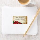 タトゥーバラサンキュー結婚のレーベル ラベル (インサイチュ)