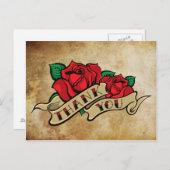 タトゥーバラサンキュー ポストカード (正面/裏面)