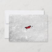 タトゥーバラ&フラワーズミュエルテスカル披露宴カード 招待状 (裏面)