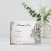 タトゥービクトリアンバラありがとう結婚ごはん ポストカード (スタンド正面)