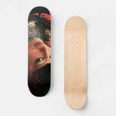 タトゥーピン留め スケートボード (正面)