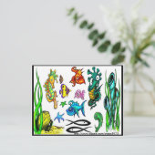 タトゥーフラッシュはがき ポストカード (スタンド正面)