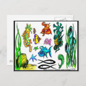 タトゥーフラッシュはがき ポストカード (正面/裏面)