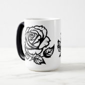 タトゥーフラッシュアート 薔薇 花 モーフィングマグカップ (正面左)