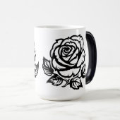 タトゥーフラッシュアート 薔薇 花 モーフィングマグカップ (正面右)