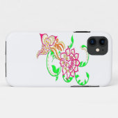 タトゥーフラワー Case-Mate iPhoneケース (裏面(横))