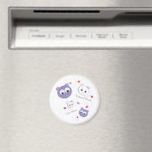 タトゥーフレンズ紫 マグネット (インサイチュ (食洗機))