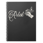 タトゥーペンアーティストタトゥーインクアート ノートブック (正面)