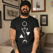 タトゥーミニマルデザイン Tシャツ