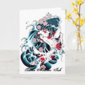 タトゥーモンスターインク カード (黄色い花)