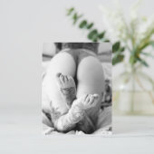 タトゥーレッグズB&W写真はがき ポストカード (スタンド正面)