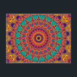 タトゥー万華鏡のように千変万化するパターンフラクタル ポストカード<br><div class="desc">万華鏡のように千変万化するパターンアートバイエドダフローリッヒ |フラクタル基本:(骨)突起/焼香/マンデルバルブ3D 描写s |トピック:モダン抽象芸術・デジタル・アート</div>